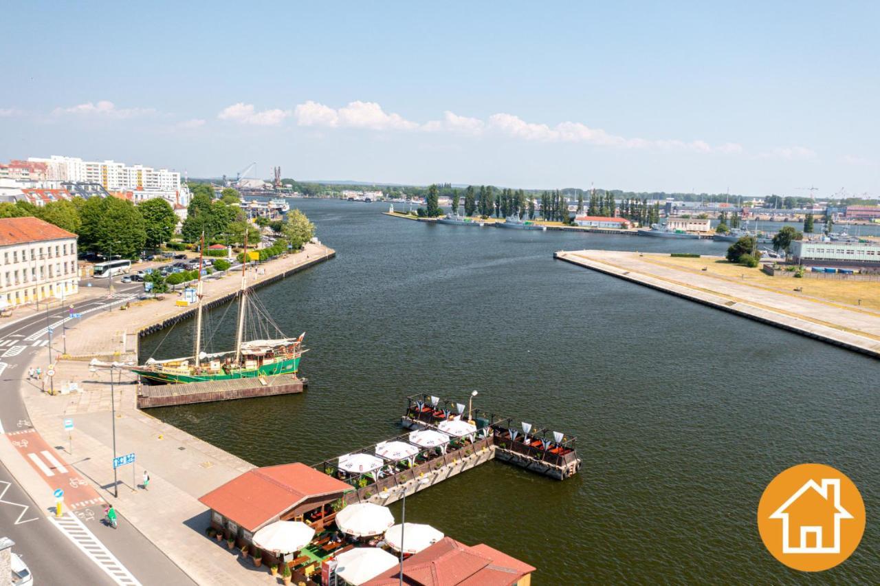 Apartament Z Widokiem Na Port - Visitopl Świnoujście Extérieur photo